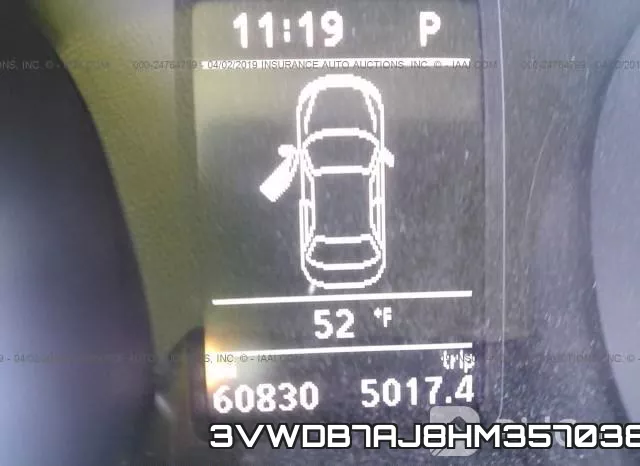 3VWDB7AJ8HM357038 фото 8