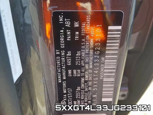 5XXGT4L33JG233101 фото 2