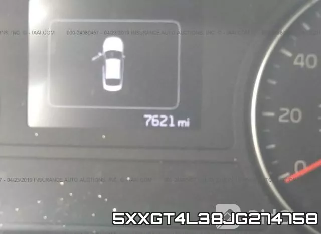 5XXGT4L38JG274758 фото 8