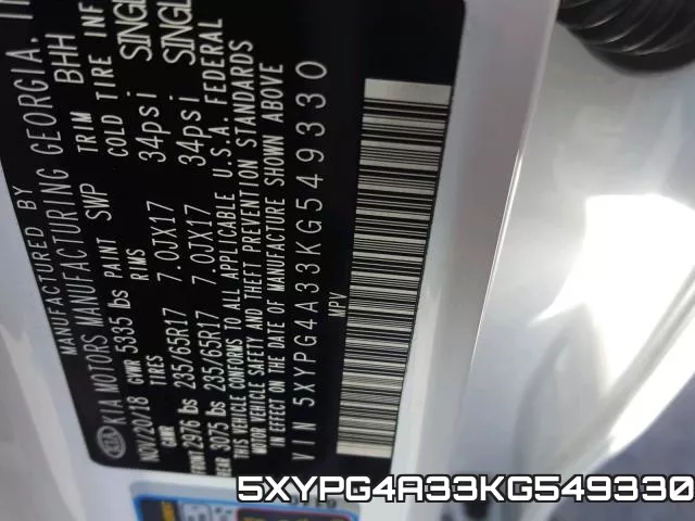 5XYPG4A33KG549330 фото 2