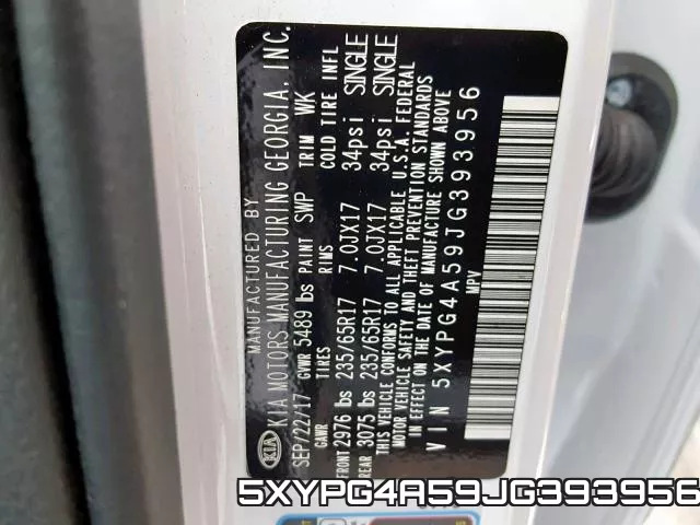 5XYPG4A59JG393956 фото 2
