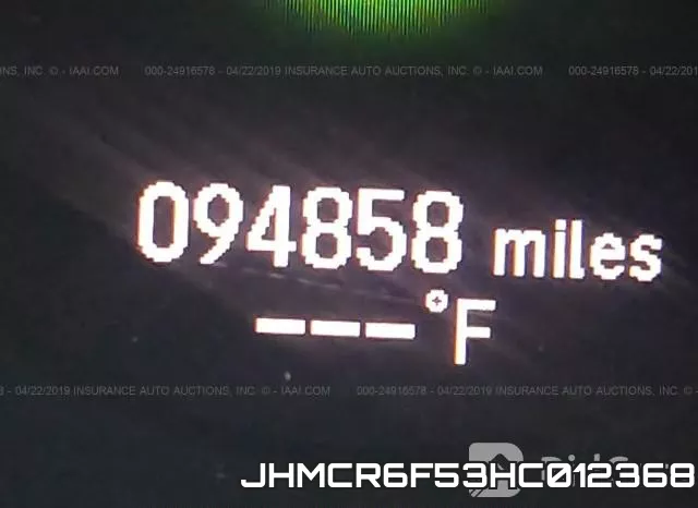 JHMCR6F53HC012368 фото 8