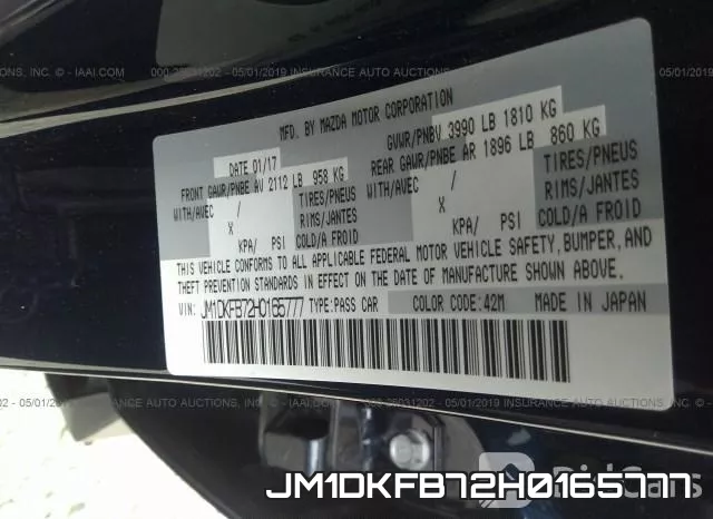 JM1DKFB72H0165777 фото 10