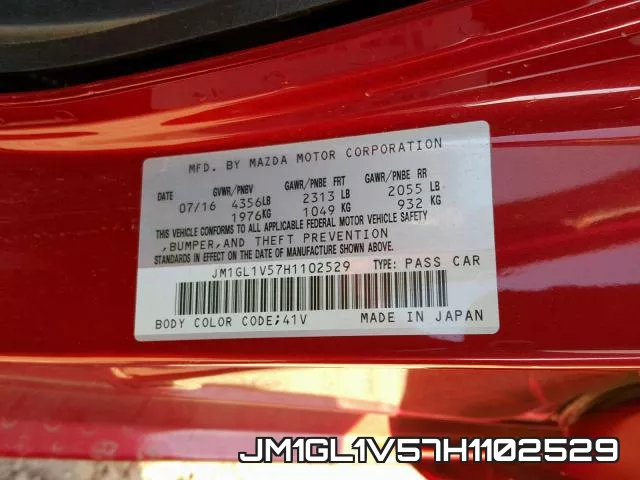 JM1GL1V57H1102529 фото 2