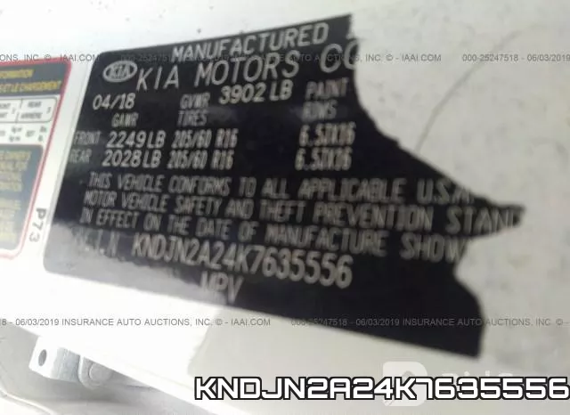 KNDJN2A24K7635556 фото 10