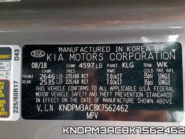 KNDPM3AC8K7562462 фото 2