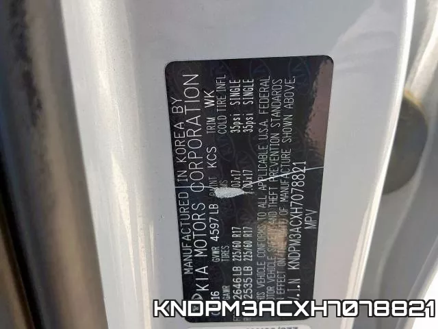 KNDPM3ACXH7078821 фото 2