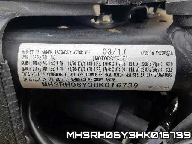 MH3RH06Y3HK016739 фото 2