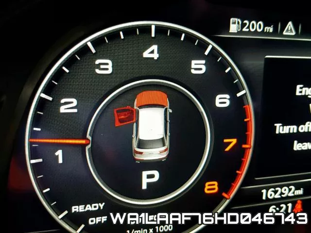 WA1LAAF76HD046743 фото 9