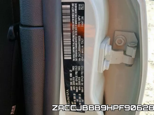 ZACCJBBB9HPF90628 фото 2