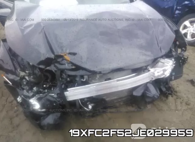 19XFC2F52JE029959 фото 7