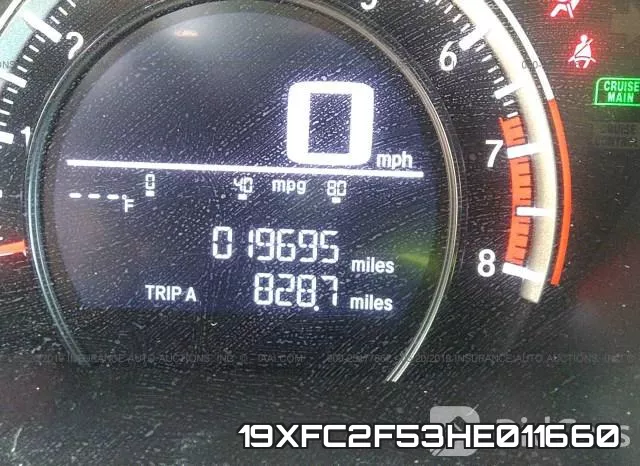 19XFC2F53HE011660 фото 8
