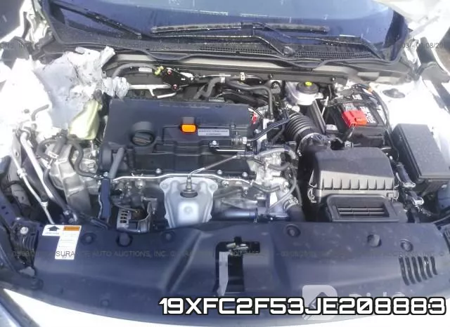 19XFC2F53JE208883 фото 2