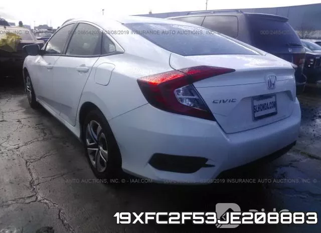 19XFC2F53JE208883 фото 4