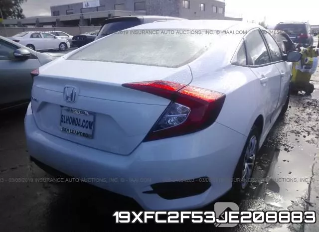 19XFC2F53JE208883 фото 5
