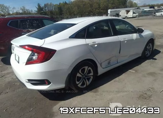 19XFC2F57JE204433 фото 5