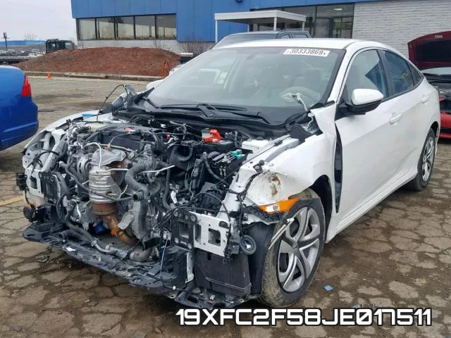 19XFC2F58JE017511 фото 3