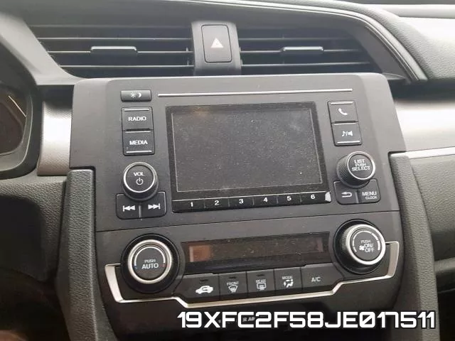 19XFC2F58JE017511 фото 10