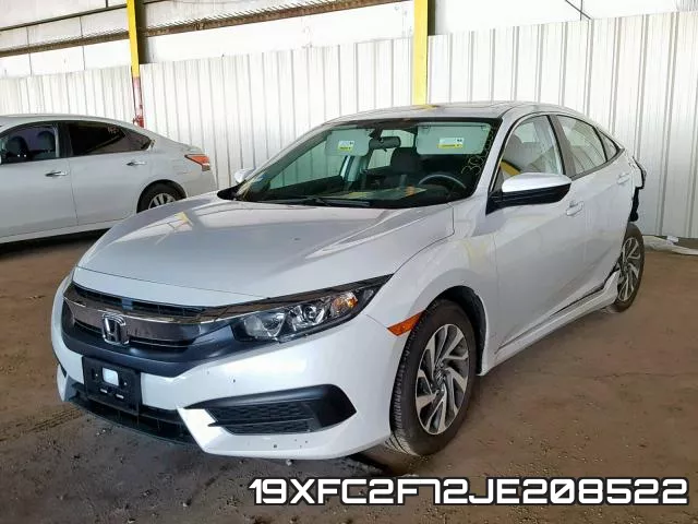 19XFC2F72JE208522 фото 3