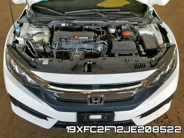 19XFC2F72JE208522 фото 8
