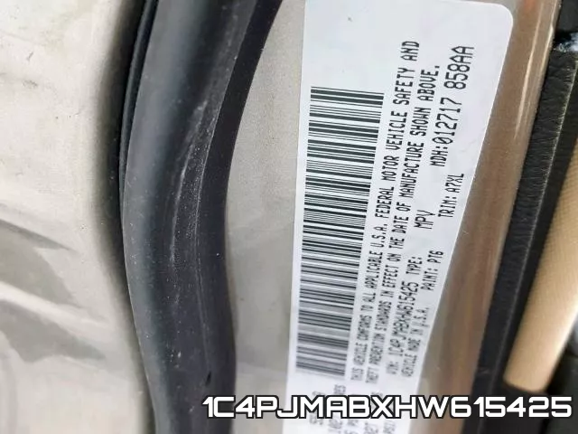1C4PJMABXHW615425 фото 2