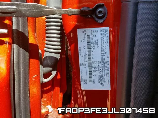 1FADP3FE3JL307458 фото 2
