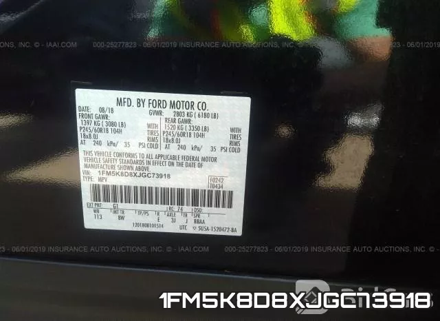 1FM5K8D8XJGC73918 фото 10