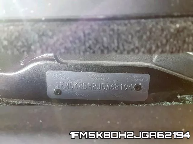1FM5K8DH2JGA62194 фото 2