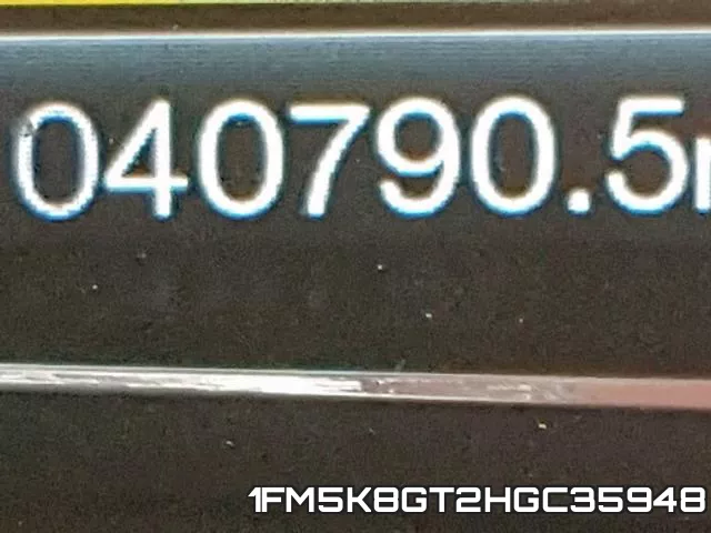 1FM5K8GT2HGC35948 фото 9
