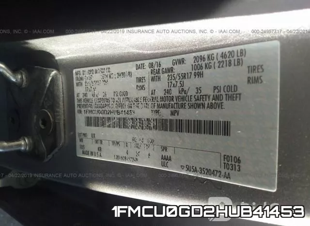 1FMCU0GD2HUB41453 фото 10