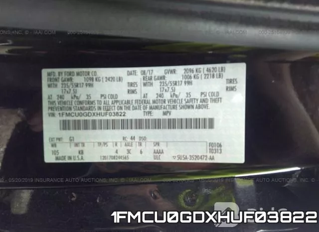 1FMCU0GDXHUF03822 фото 10
