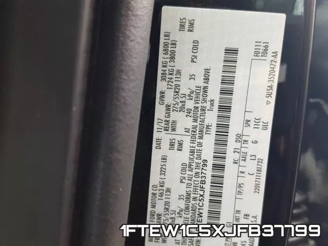 1FTEW1C5XJFB37799 фото 2