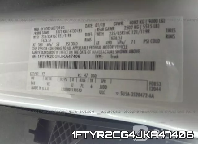 1FTYR2CG4JKA47406 фото 10