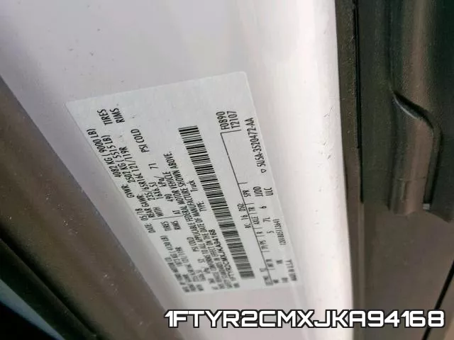 1FTYR2CMXJKA94168 фото 2