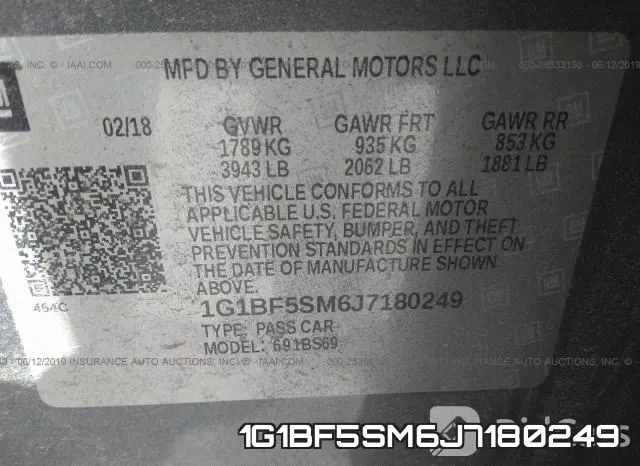 1G1BF5SM6J7180249 фото 10