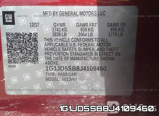1G1JD5SB8J4109460 фото 9