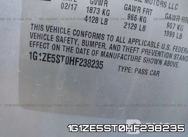 1G1ZE5ST0HF238235 фото 10