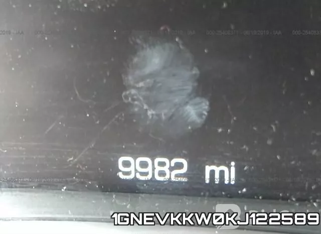 1GNEVKKW0KJ122589 фото 8