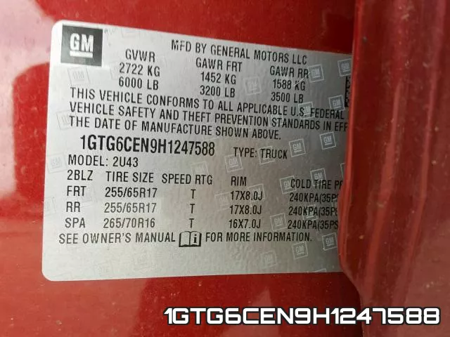 1GTG6CEN9H1247588 фото 2