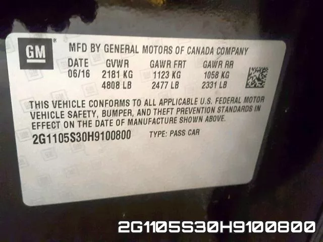 2G1105S30H9100800 фото 2