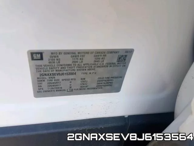 2GNAXSEV8J6153564 фото 2