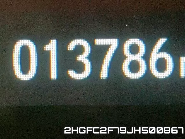 2HGFC2F79JH500867 фото 9