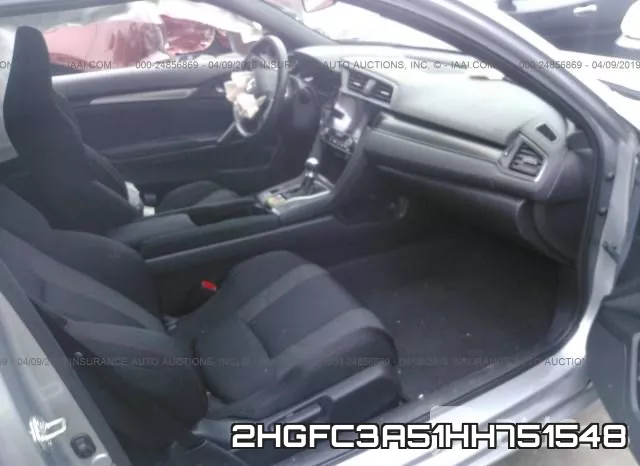 2HGFC3A51HH751548 фото 6