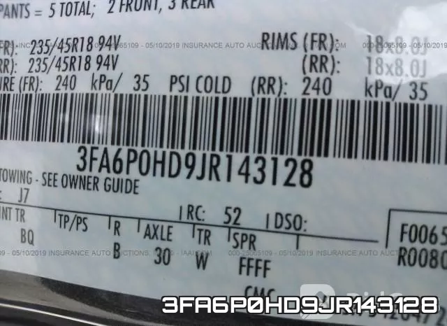 3FA6P0HD9JR143128 фото 10