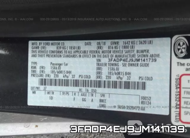 3FADP4EJ9JM141739 фото 10