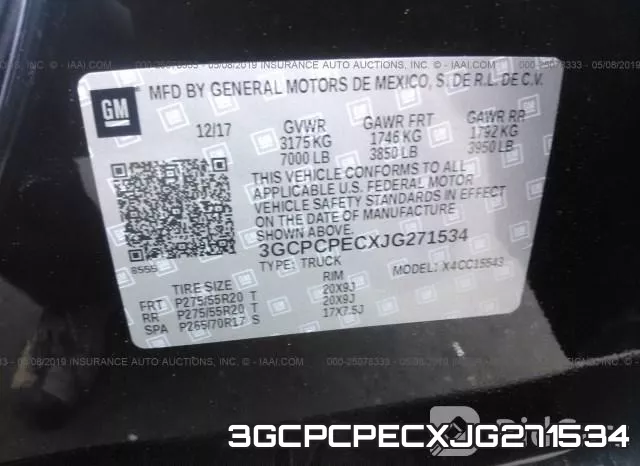 3GCPCPECXJG271534 фото 10