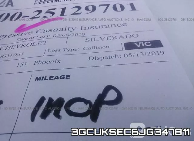 3GCUKSEC6JG347811 фото 8