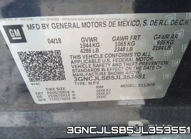 3GNCJLSB5JL353551 фото 10
