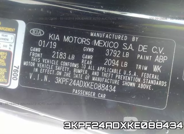 3KPF24ADXKE088434 фото 10