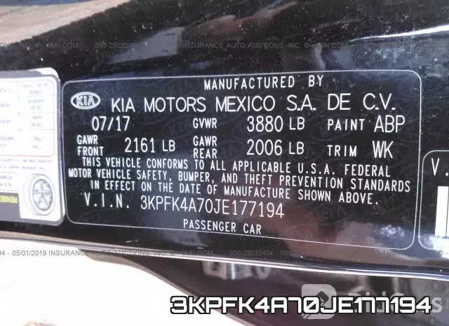 3KPFK4A70JE177194 фото 10